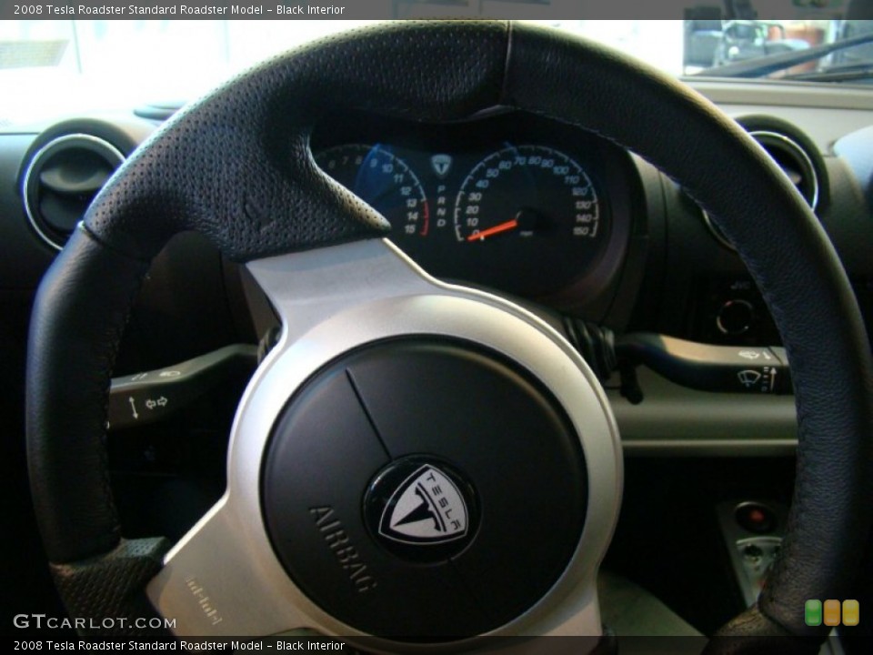 Black Interior Steering Wheel for the 2008 Tesla Roadster  #56037410