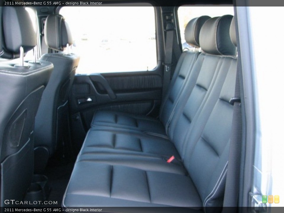 designo Black Interior Photo for the 2011 Mercedes-Benz G 55 AMG #56037899