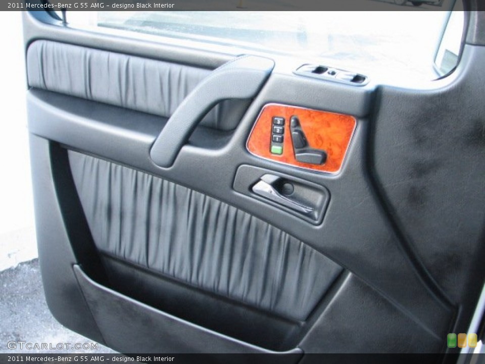 designo Black Interior Door Panel for the 2011 Mercedes-Benz G 55 AMG #56037948