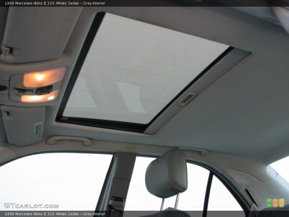 Grey Interior Sunroof for the 1999 Mercedes-Benz E 320 4Matic Sedan #56038235