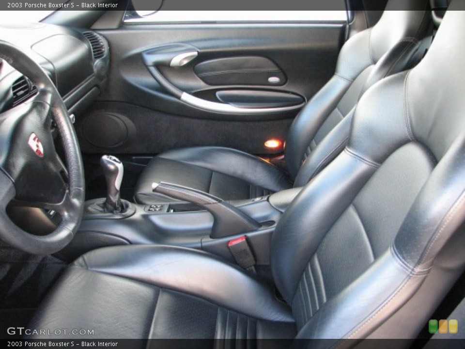 Black Interior Photo for the 2003 Porsche Boxster S #56038292