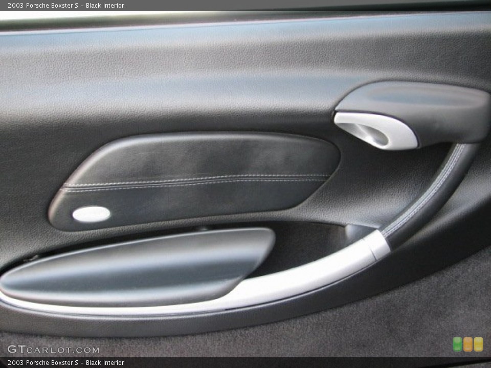 Black Interior Door Panel for the 2003 Porsche Boxster S #56038310