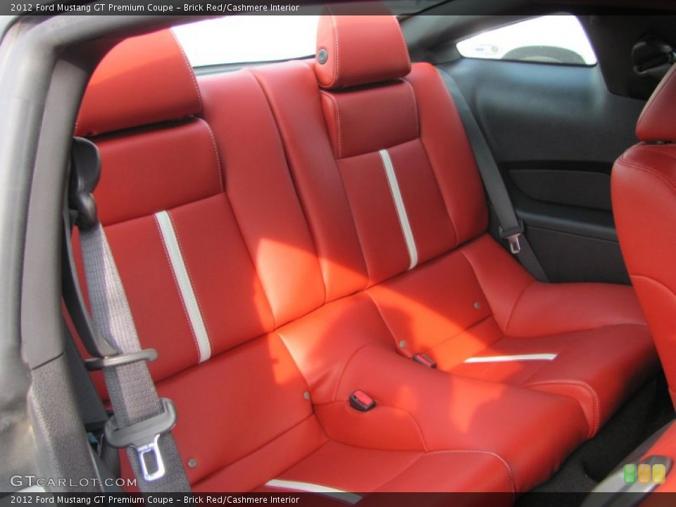 Brick Red/Cashmere Interior Photo for the 2012 Ford Mustang GT Premium Coupe #56038850