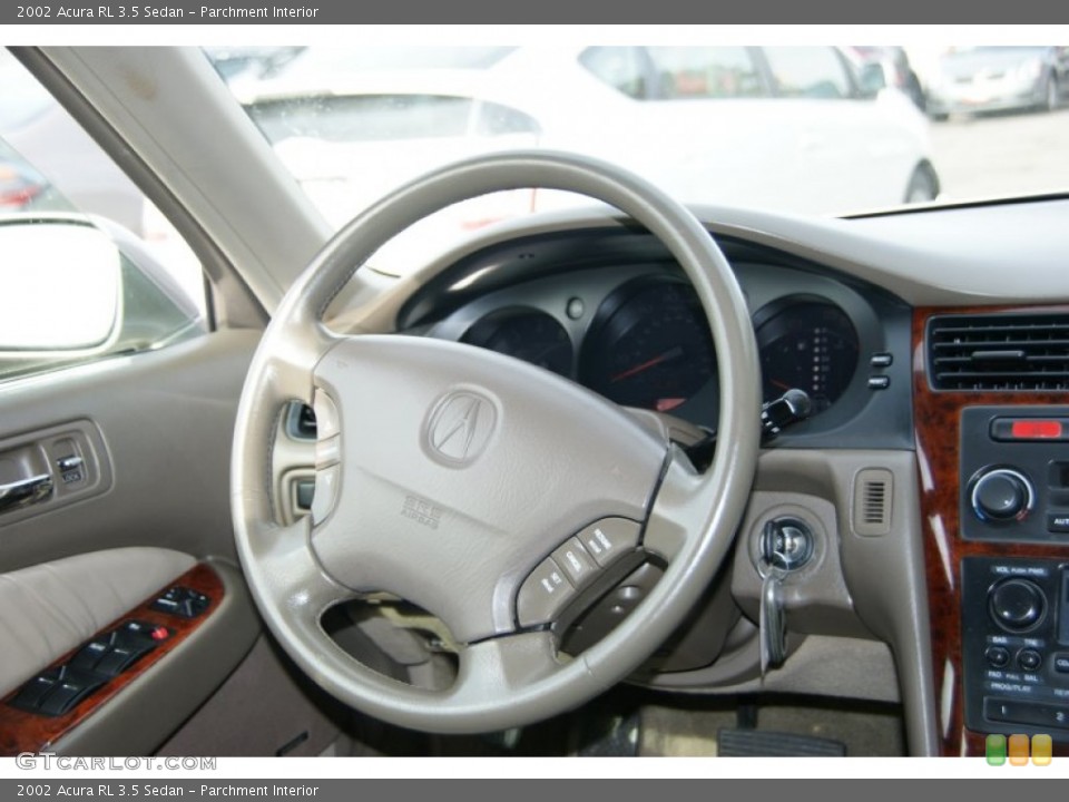 Parchment Interior Steering Wheel for the 2002 Acura RL 3.5 Sedan #56039795