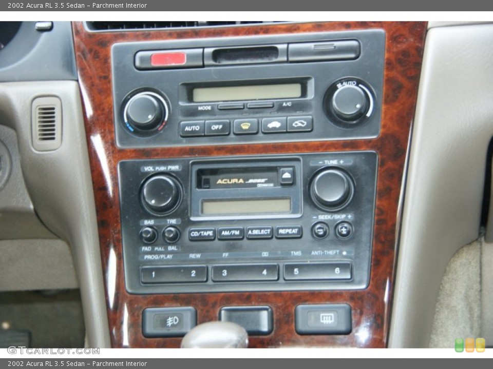 Parchment Interior Controls for the 2002 Acura RL 3.5 Sedan #56039813