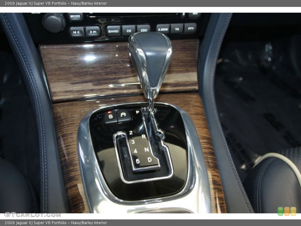 Navy/Barley Interior Transmission for the 2009 Jaguar XJ Super V8 Portfolio #56041922