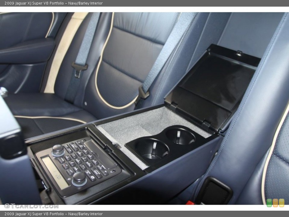 Navy/Barley Interior Controls for the 2009 Jaguar XJ Super V8 Portfolio #56042045