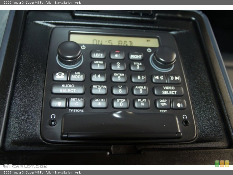 Navy/Barley Interior Controls for the 2009 Jaguar XJ Super V8 Portfolio #56042054