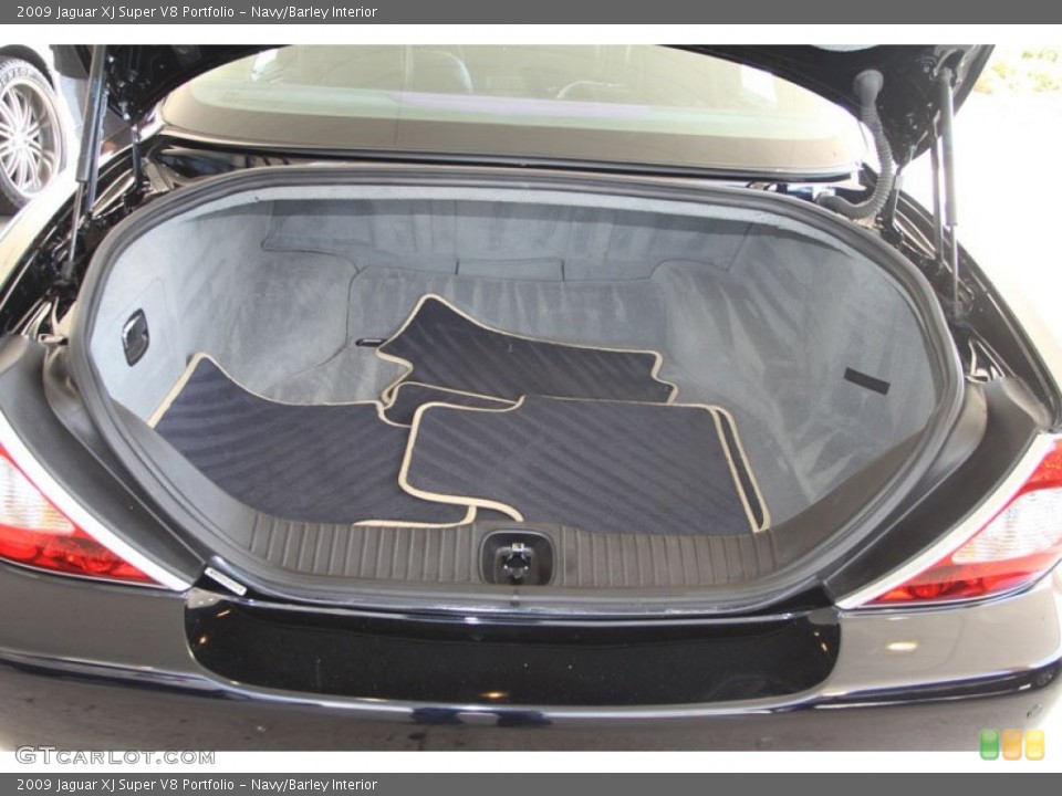 Navy/Barley Interior Trunk for the 2009 Jaguar XJ Super V8 Portfolio #56042072