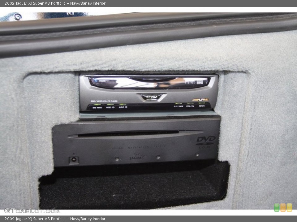Navy/Barley Interior Audio System for the 2009 Jaguar XJ Super V8 Portfolio #56042081