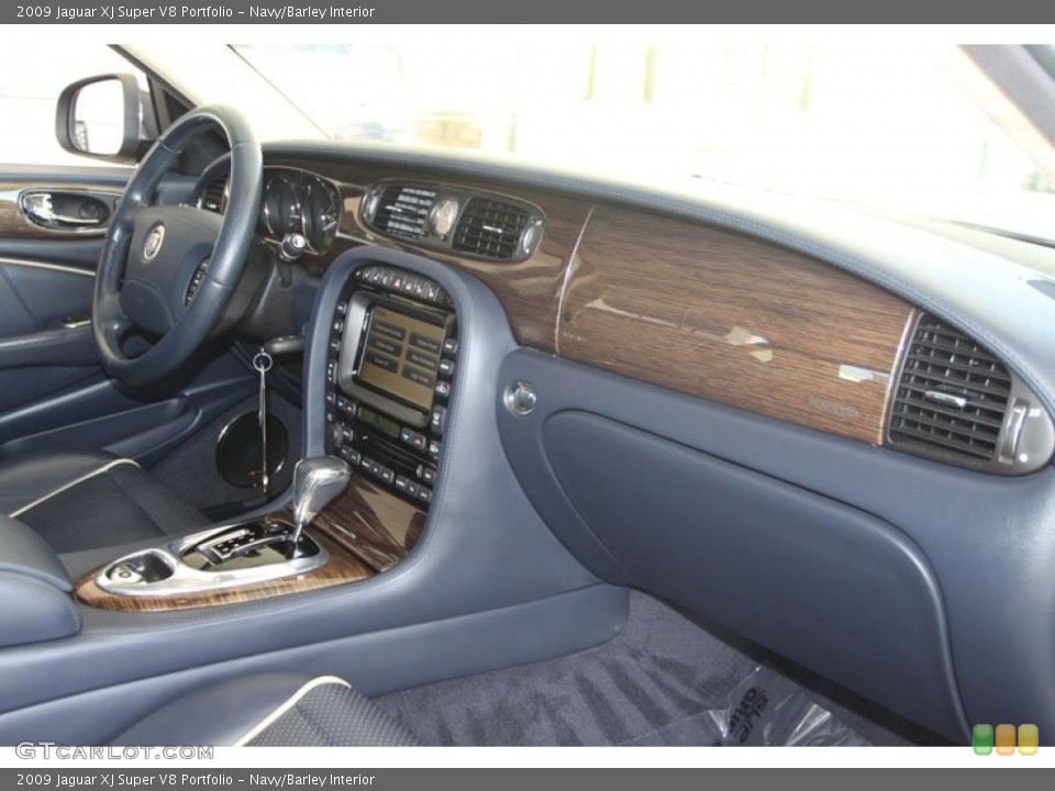 Navy/Barley Interior Dashboard for the 2009 Jaguar XJ Super V8 Portfolio #56042168