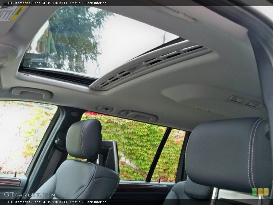 Black Interior Sunroof for the 2010 Mercedes-Benz GL 350 BlueTEC 4Matic #56042423