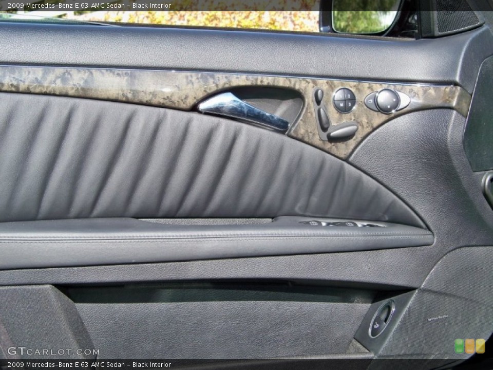 Black Interior Door Panel for the 2009 Mercedes-Benz E 63 AMG Sedan #56043776