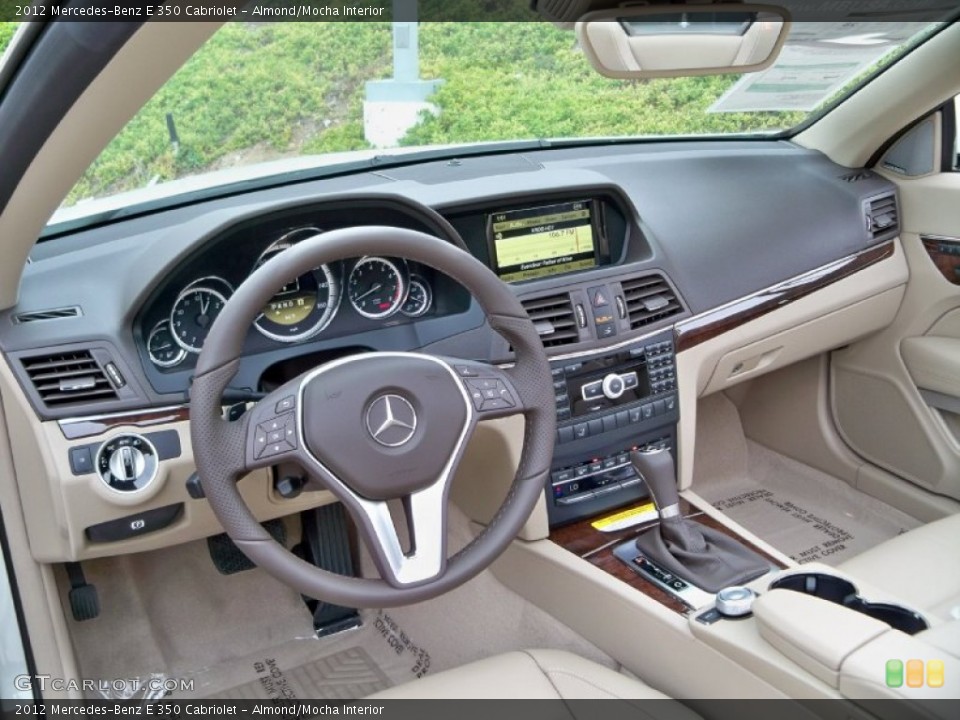 Almond/Mocha Interior Photo for the 2012 Mercedes-Benz E 350 Cabriolet #56046758