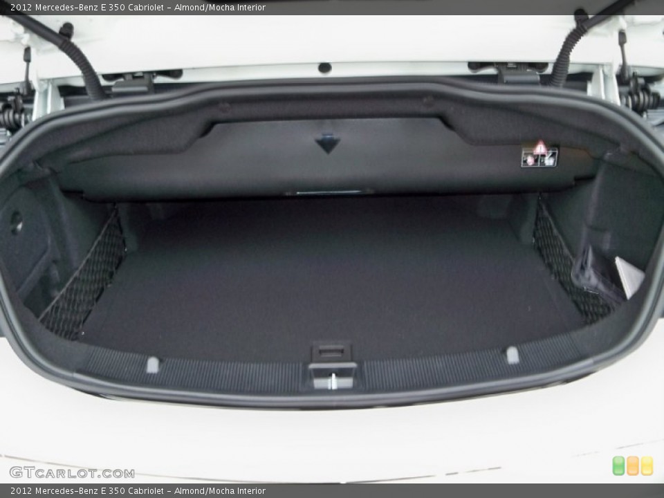 Almond/Mocha Interior Trunk for the 2012 Mercedes-Benz E 350 Cabriolet #56046767