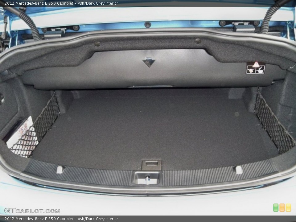 Ash/Dark Grey Interior Trunk for the 2012 Mercedes-Benz E 350 Cabriolet #56047133