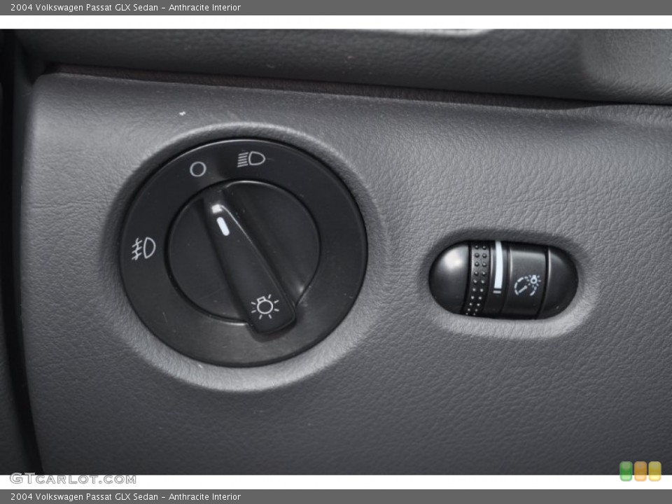 Anthracite Interior Controls for the 2004 Volkswagen Passat GLX Sedan #56047826