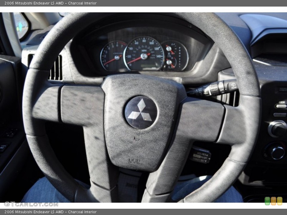 Charcoal Interior Steering Wheel for the 2006 Mitsubishi Endeavor LS AWD #56048873