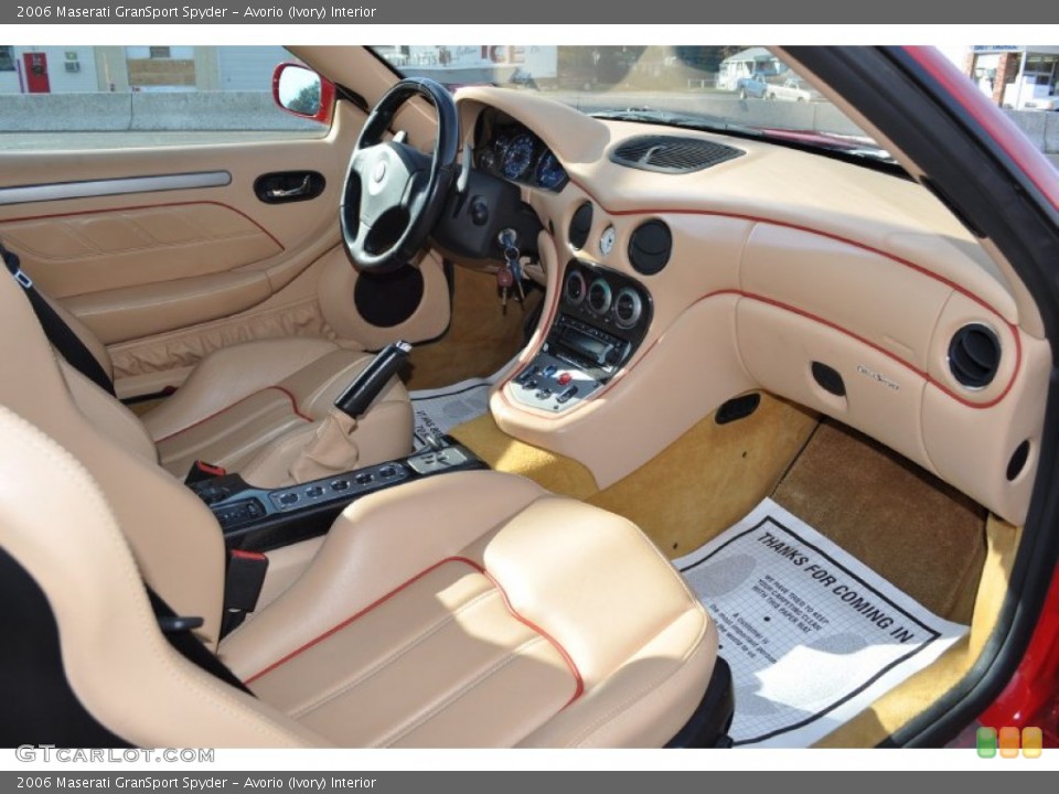 Avorio (Ivory) 2006 Maserati GranSport Interiors