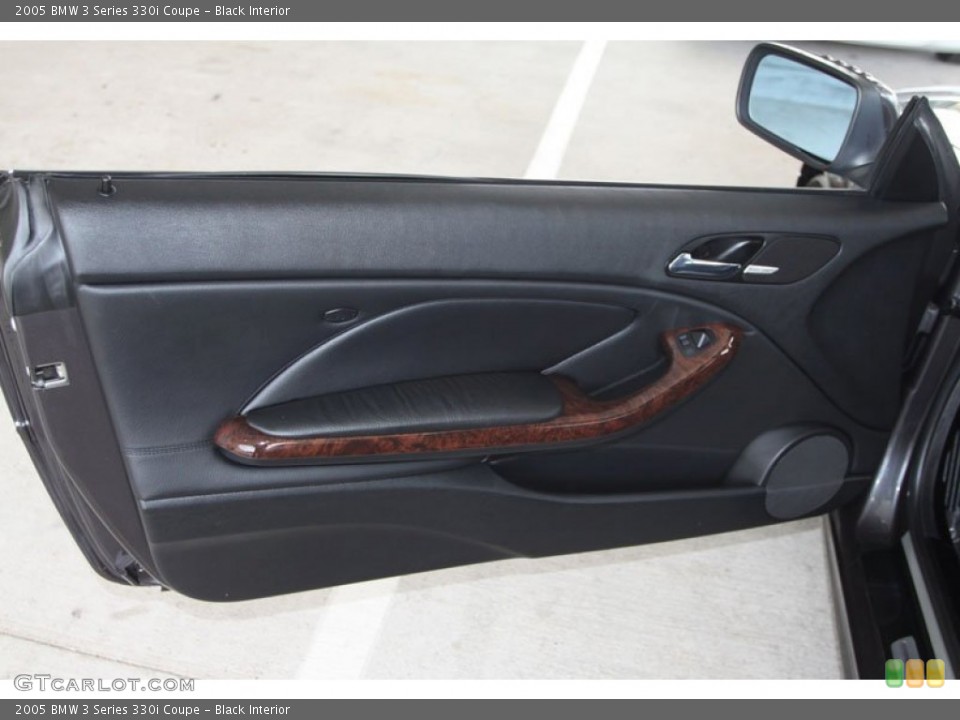 Black Interior Door Panel for the 2005 BMW 3 Series 330i Coupe #56049212