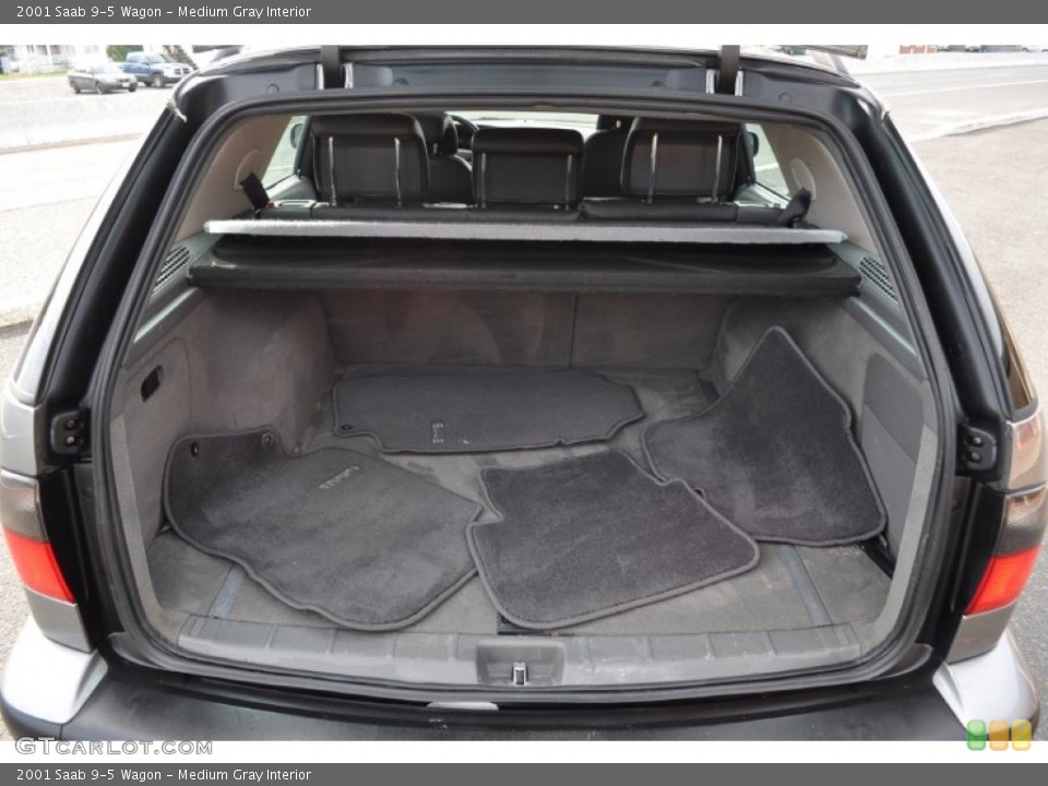 Medium Gray Interior Trunk for the 2001 Saab 9-5 Wagon #56049392