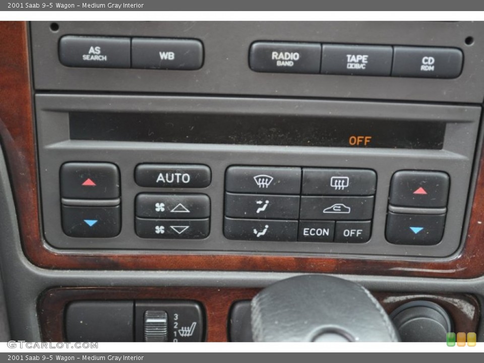 Medium Gray Interior Controls for the 2001 Saab 9-5 Wagon #56049449