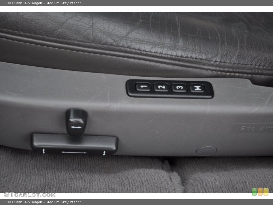 Medium Gray Interior Controls for the 2001 Saab 9-5 Wagon #56049500