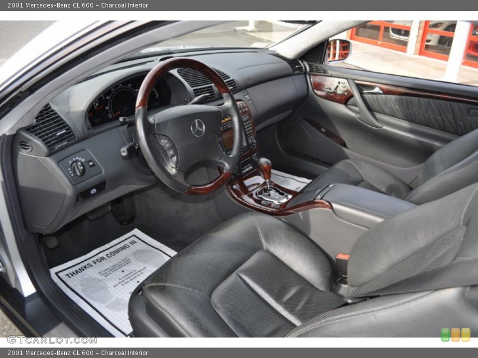 Charcoal Interior Photo for the 2001 Mercedes-Benz CL 600 #56049626