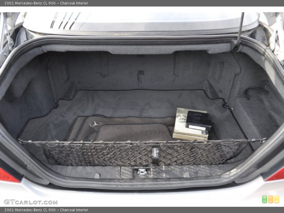 Charcoal Interior Trunk for the 2001 Mercedes-Benz CL 600 #56049644