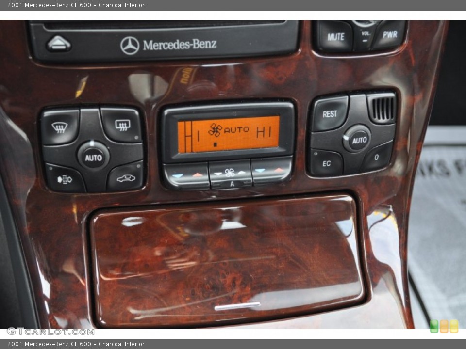 Charcoal Interior Controls for the 2001 Mercedes-Benz CL 600 #56049731