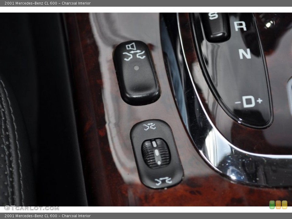 Charcoal Interior Controls for the 2001 Mercedes-Benz CL 600 #56049749