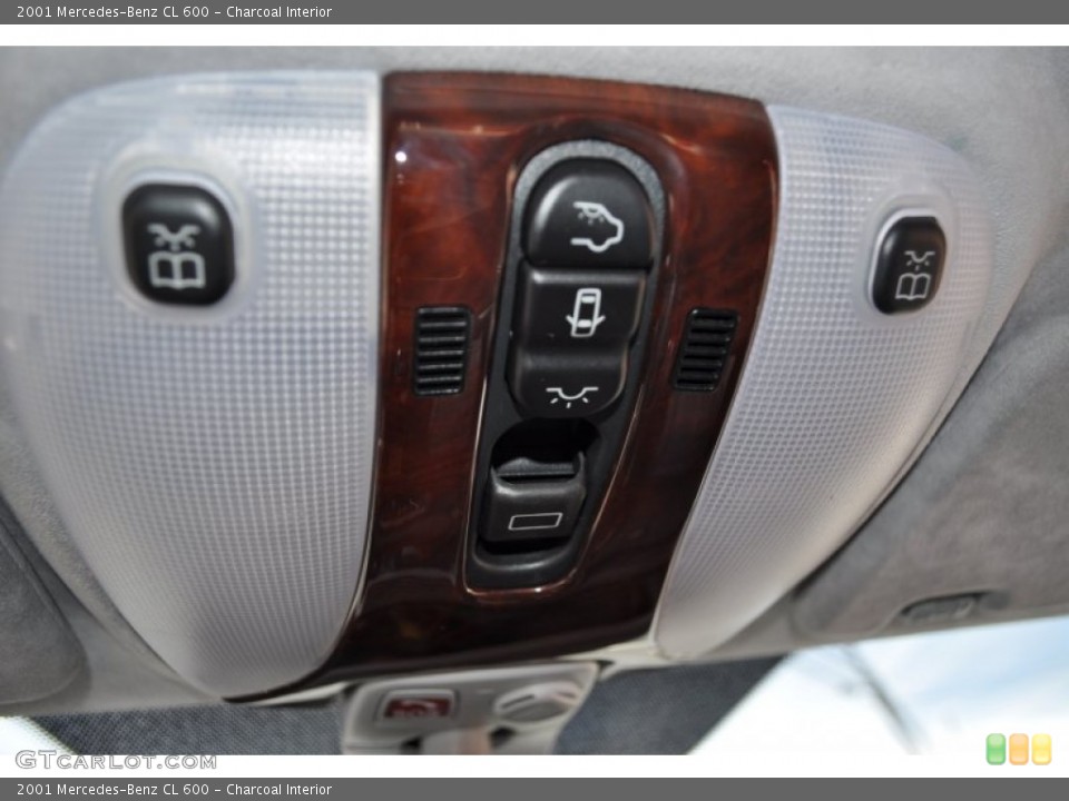 Charcoal Interior Controls for the 2001 Mercedes-Benz CL 600 #56049758