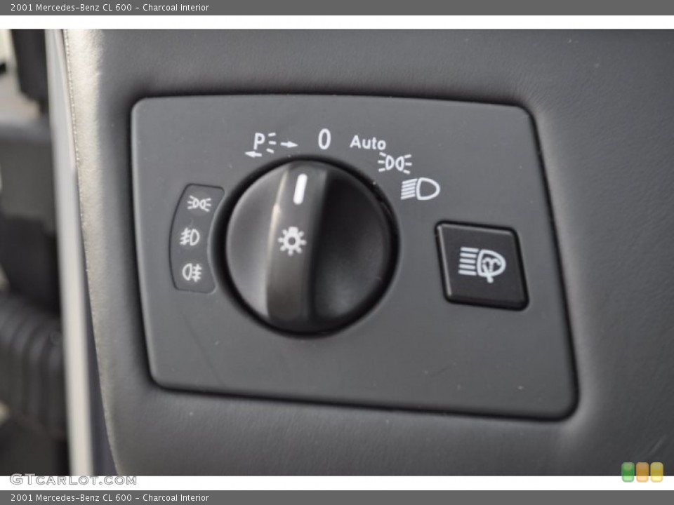 Charcoal Interior Controls for the 2001 Mercedes-Benz CL 600 #56049764