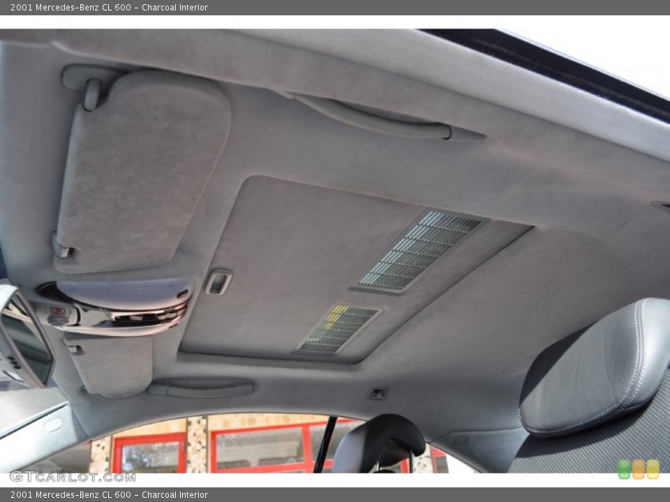 Charcoal Interior Sunroof for the 2001 Mercedes-Benz CL 600 #56049875