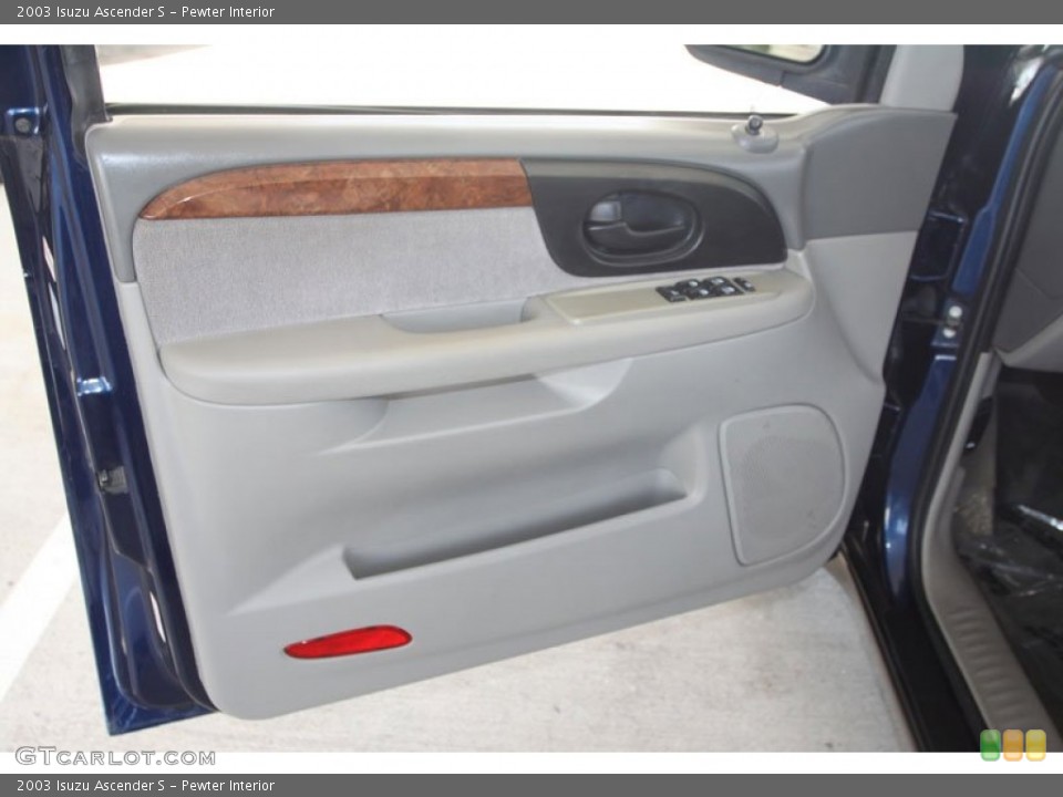 Pewter Interior Door Panel for the 2003 Isuzu Ascender S #56050934