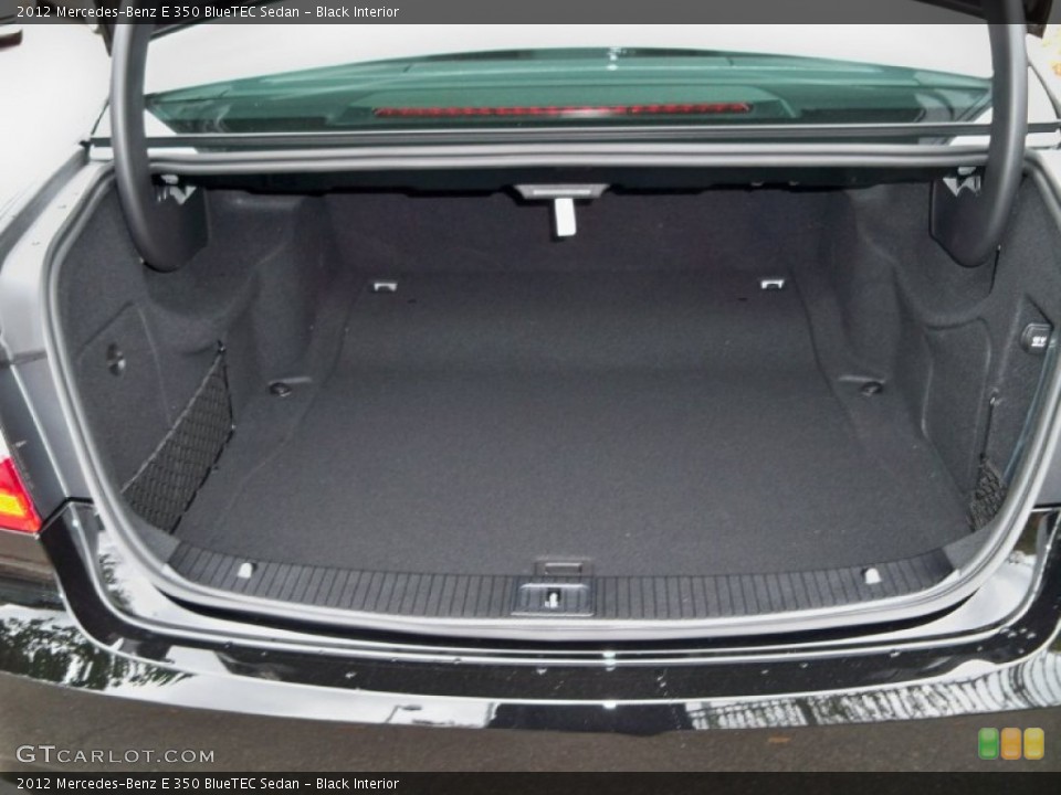 Black Interior Trunk for the 2012 Mercedes-Benz E 350 BlueTEC Sedan #56051246