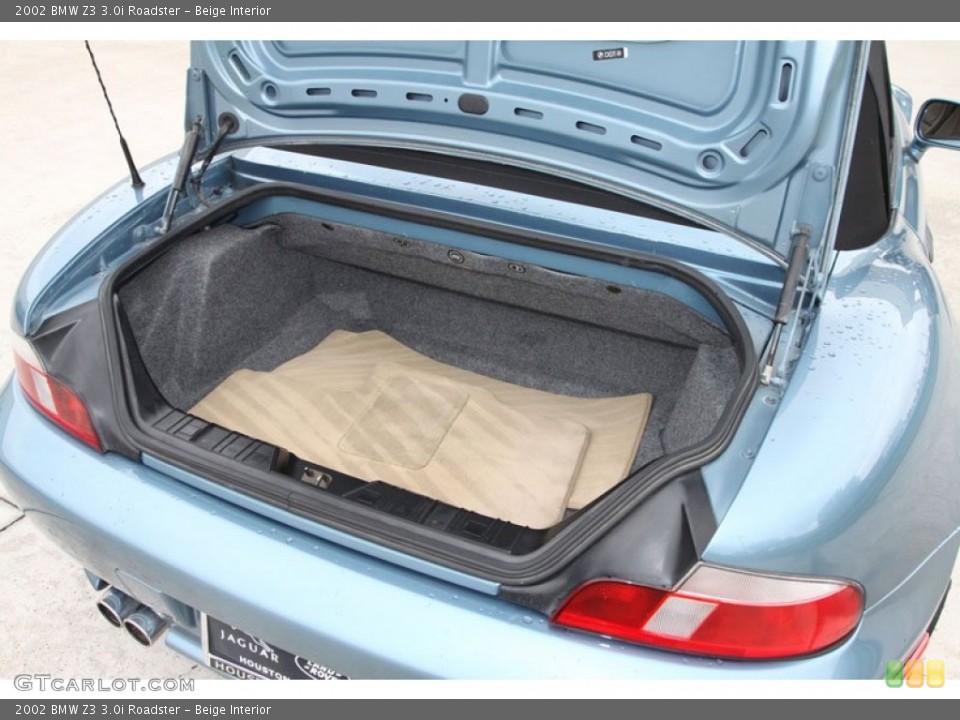 Beige Interior Trunk for the 2002 BMW Z3 3.0i Roadster #56051372
