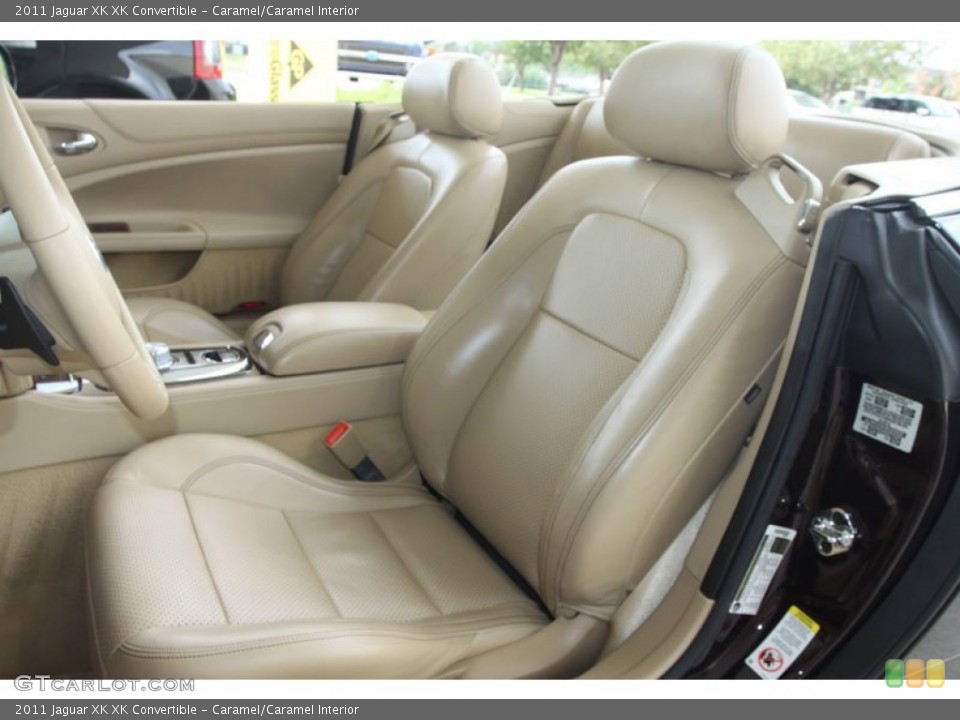 Caramel/Caramel Interior Photo for the 2011 Jaguar XK XK Convertible #56051531