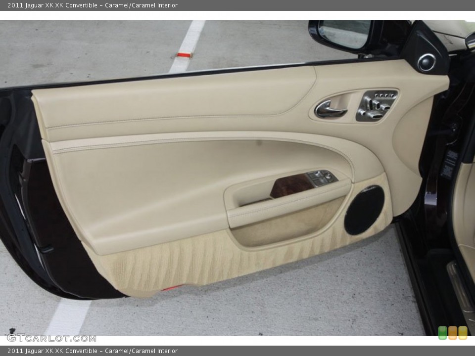 Caramel/Caramel Interior Door Panel for the 2011 Jaguar XK XK Convertible #56051627