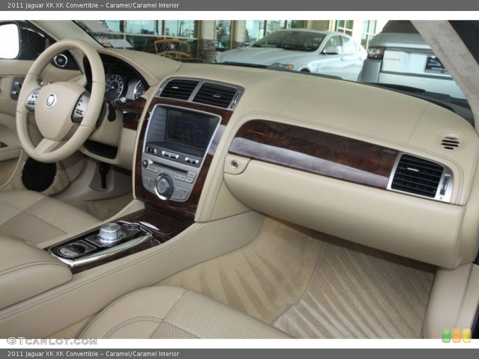 Caramel/Caramel Interior Dashboard for the 2011 Jaguar XK XK Convertible #56051684