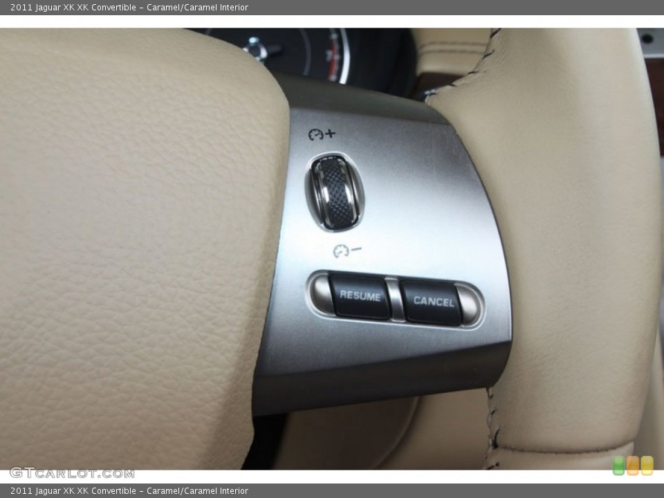 Caramel/Caramel Interior Controls for the 2011 Jaguar XK XK Convertible #56051771