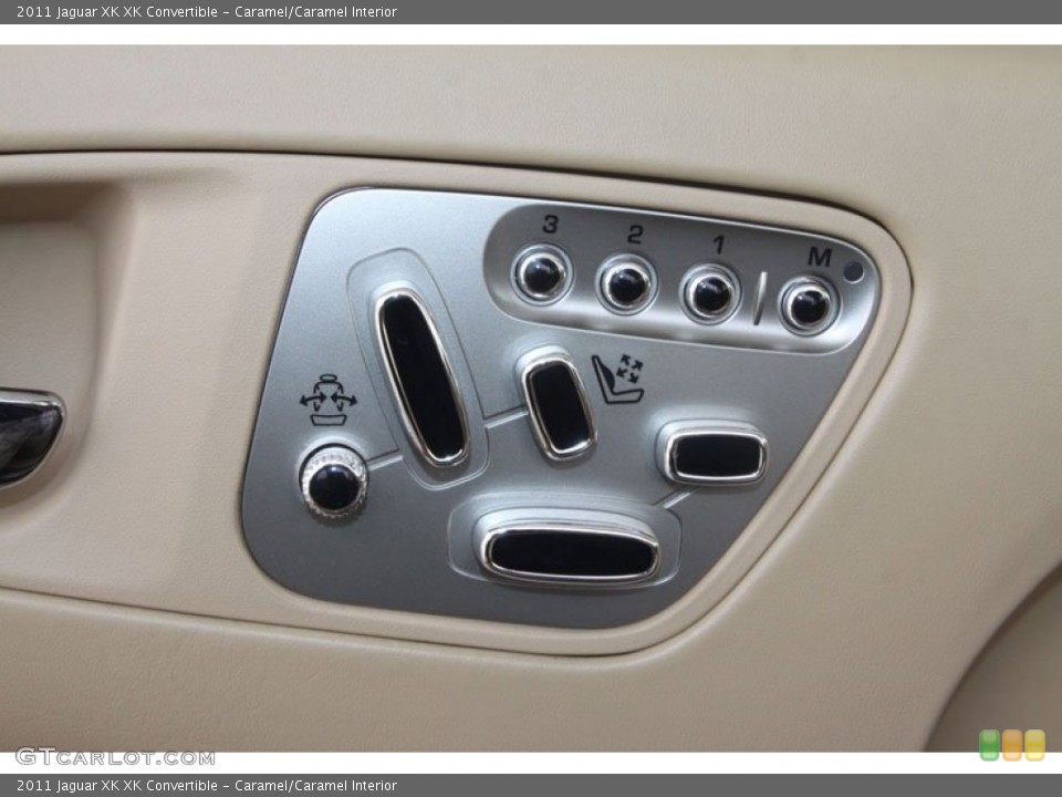 Caramel/Caramel Interior Controls for the 2011 Jaguar XK XK Convertible #56051819