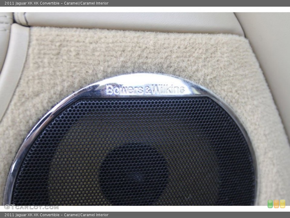 Caramel/Caramel Interior Audio System for the 2011 Jaguar XK XK Convertible #56051825