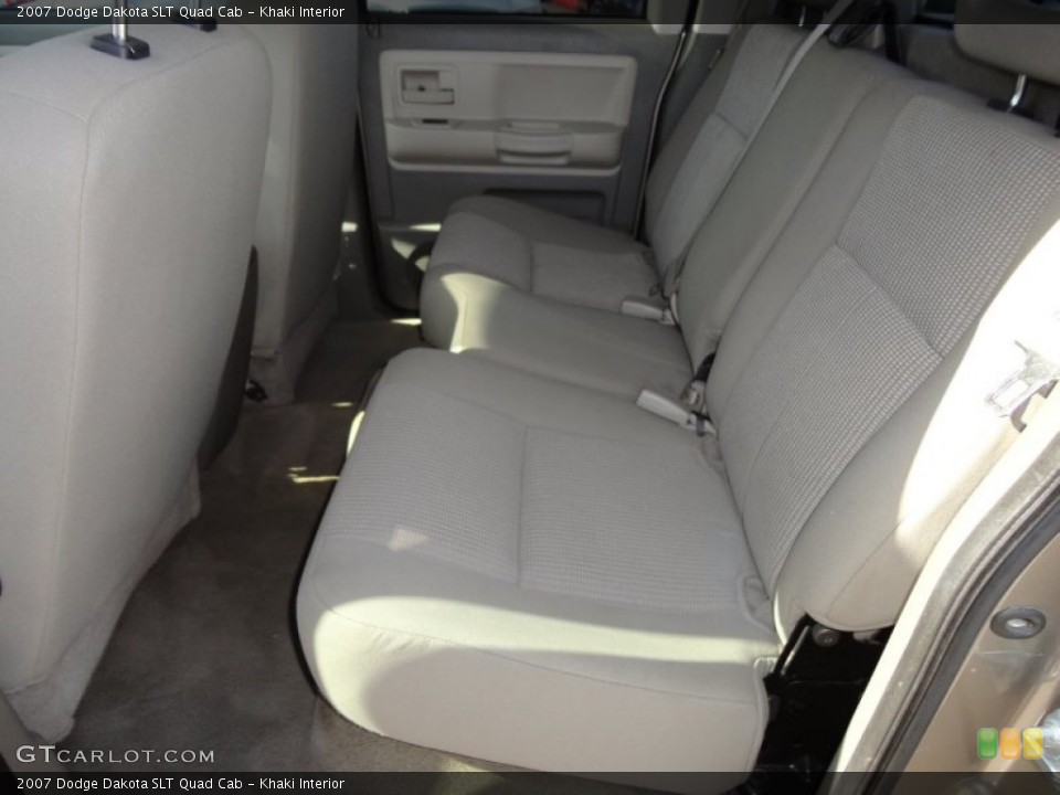 Khaki Interior Photo for the 2007 Dodge Dakota SLT Quad Cab #56051999