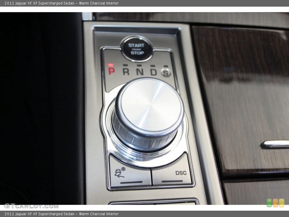 Warm Charcoal Interior Transmission for the 2011 Jaguar XF XF Supercharged Sedan #56052059