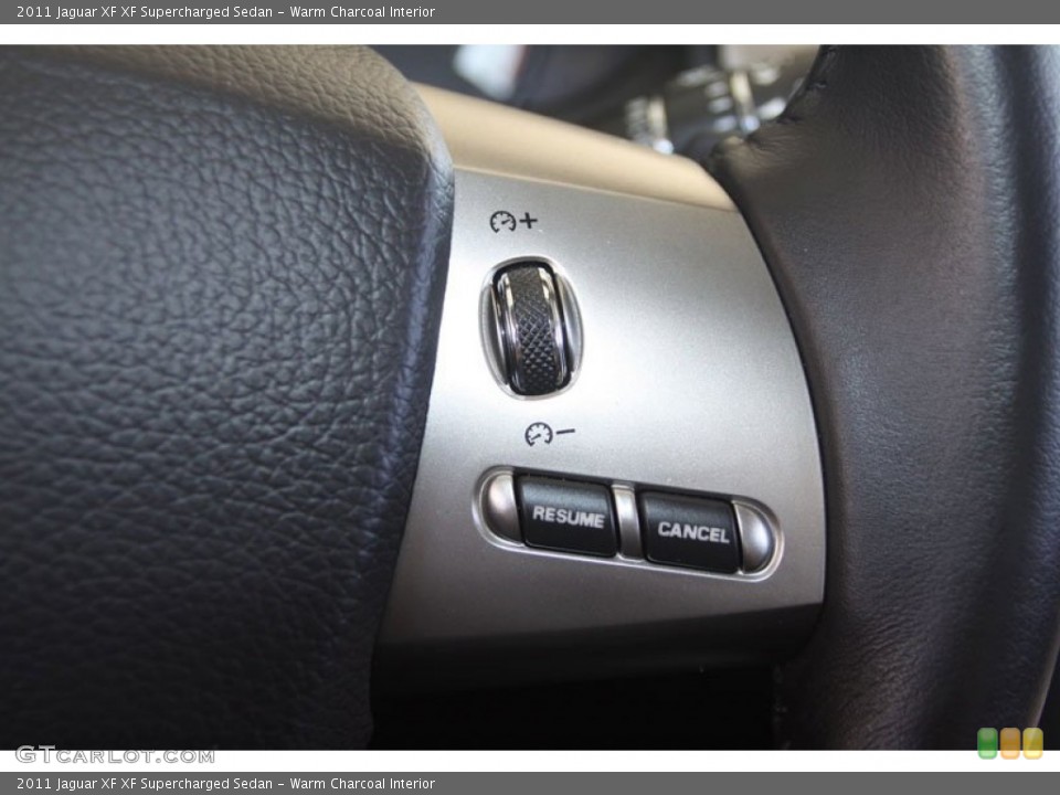 Warm Charcoal Interior Controls for the 2011 Jaguar XF XF Supercharged Sedan #56052092