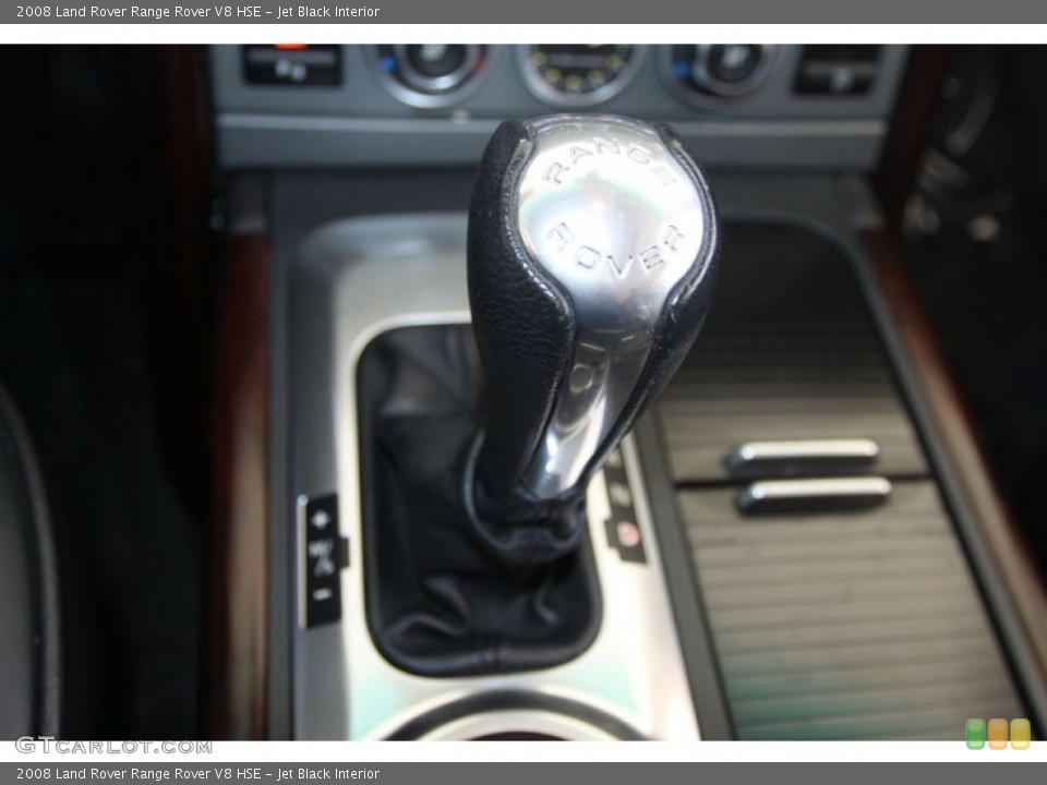 Jet Black Interior Transmission for the 2008 Land Rover Range Rover V8 HSE #56052899