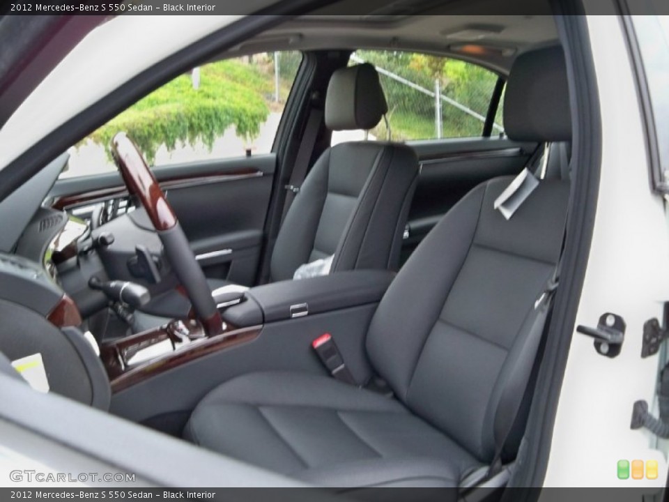 Black Interior Photo for the 2012 Mercedes-Benz S 550 Sedan #56053391