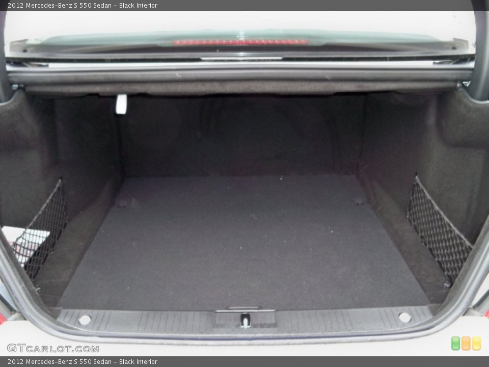 Black Interior Trunk for the 2012 Mercedes-Benz S 550 Sedan #56053409