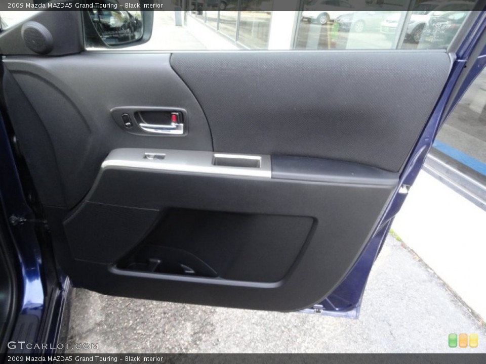 Black Interior Door Panel for the 2009 Mazda MAZDA5 Grand Touring #56053484